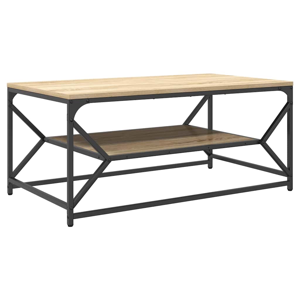 Tavolino da salotto Rovere Sonoma 90 x 50 x 40 cm