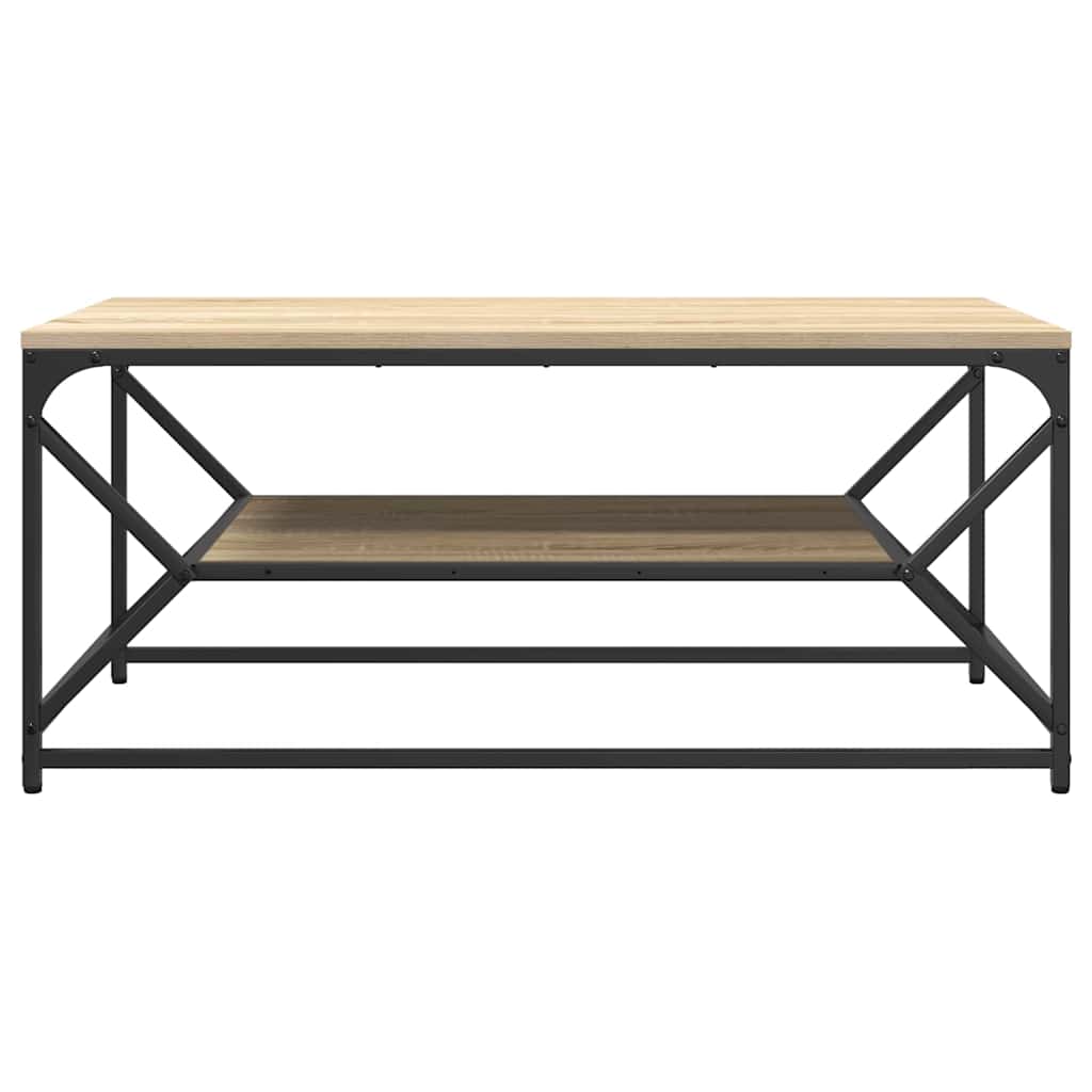 Tavolino da salotto Rovere Sonoma 90 x 50 x 40 cm