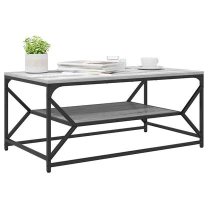 Tavolino da salotto Grigio Sonoma 90 x 50 x 40 cm