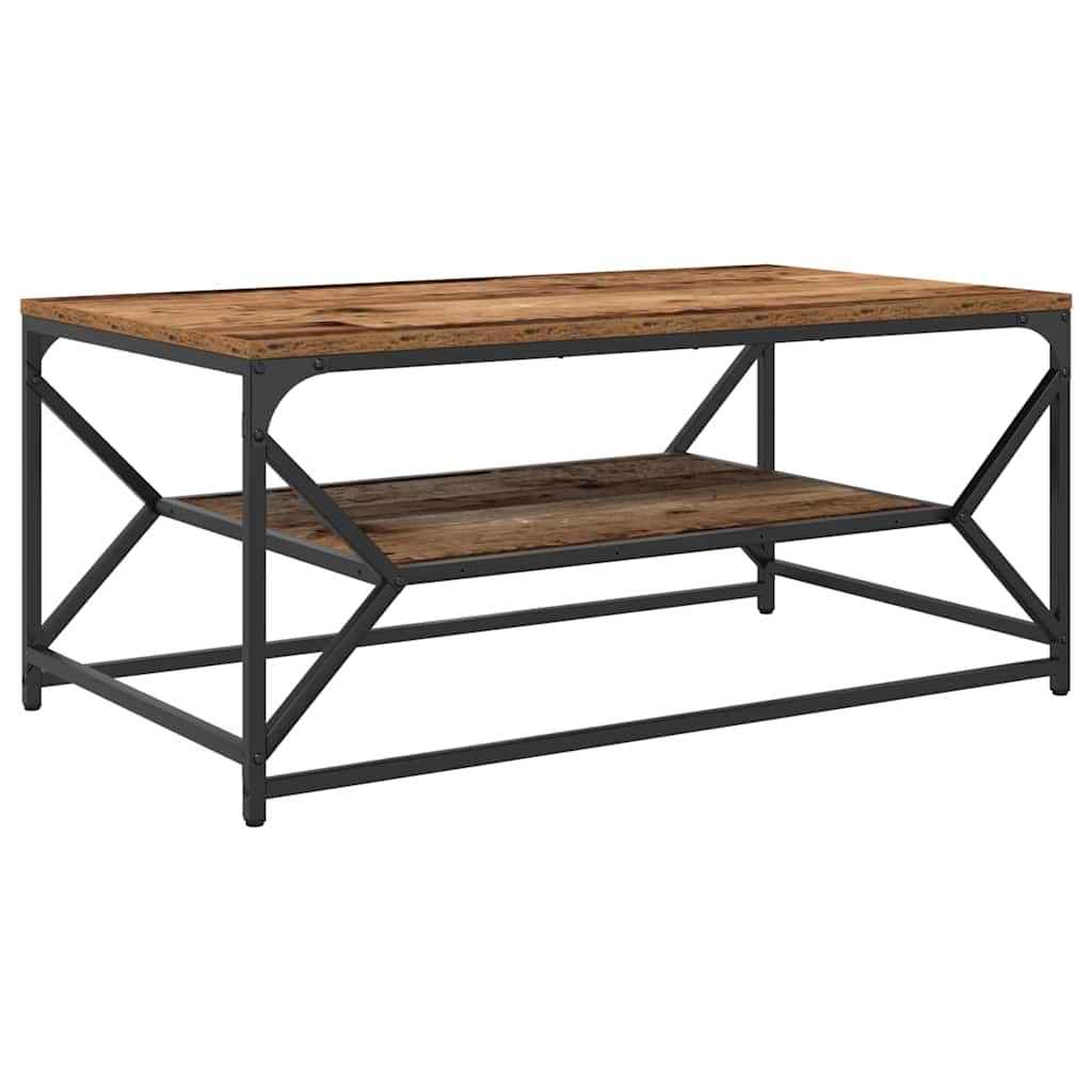 Tavolino da salotto Legno vecchio 90 x 50 x 40 cm