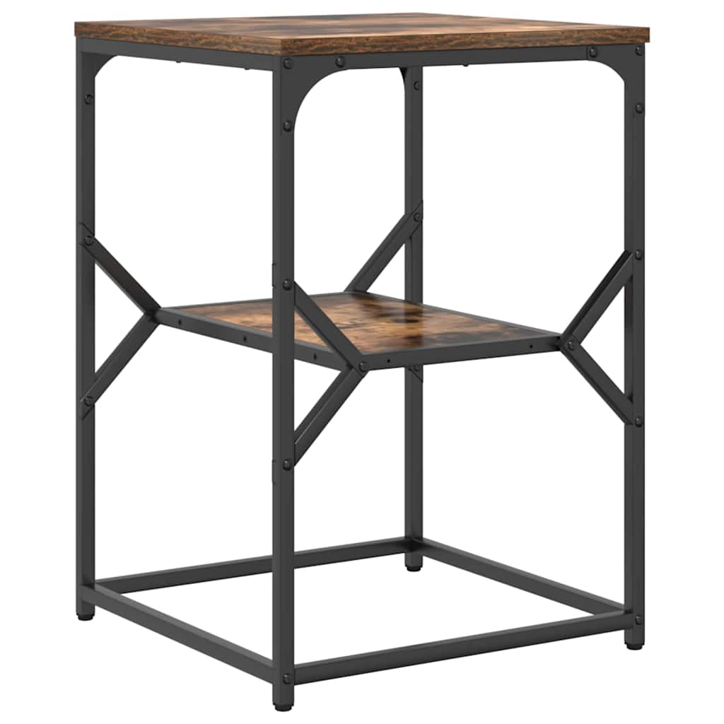 Tavolo laterale Rovere fumÃ© 41 x 40 x 60 cm