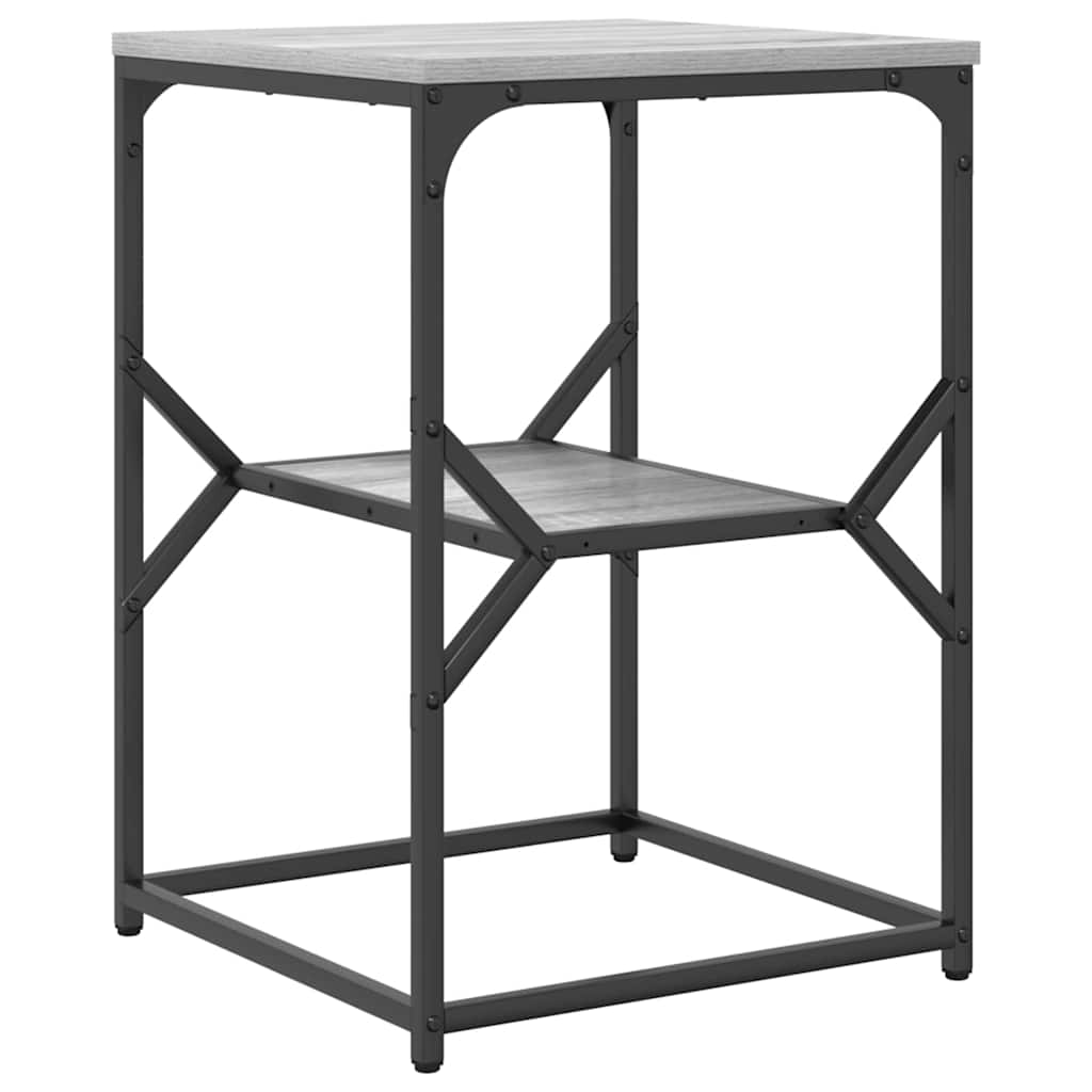 Tavolo laterale Grigio Sonoma 41 x 40 x 60 cm
