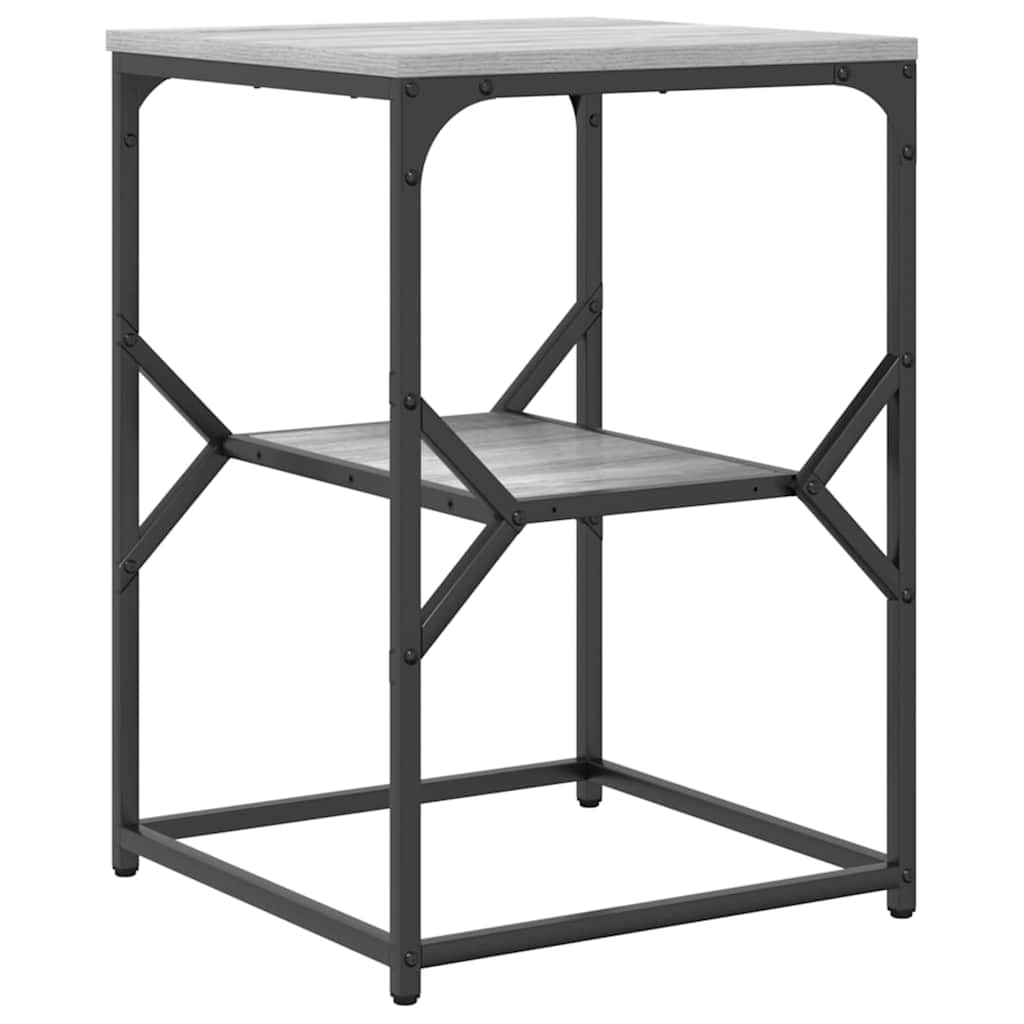 Tavolo laterale Grigio Sonoma 41 x 40 x 60 cm