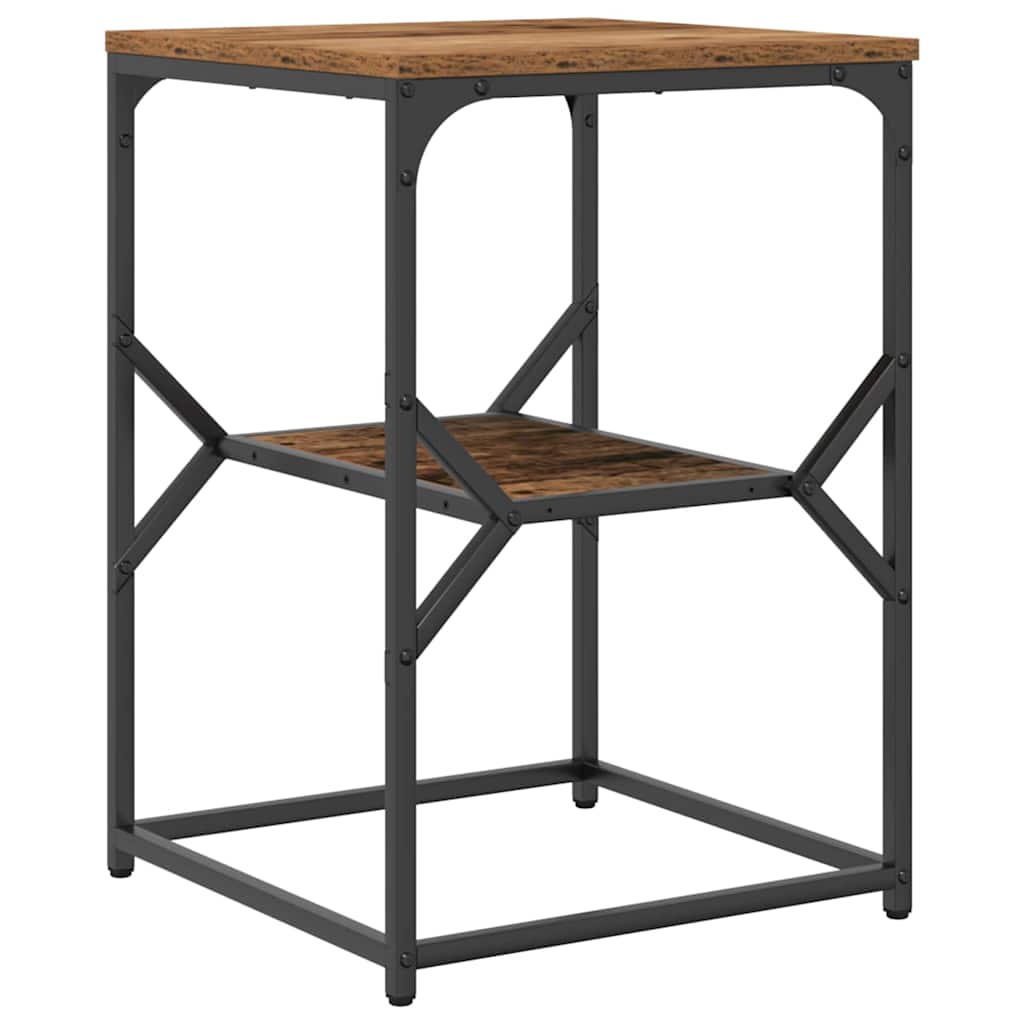Tavolo laterale Legno vecchio 41 x 40 x 60 cm