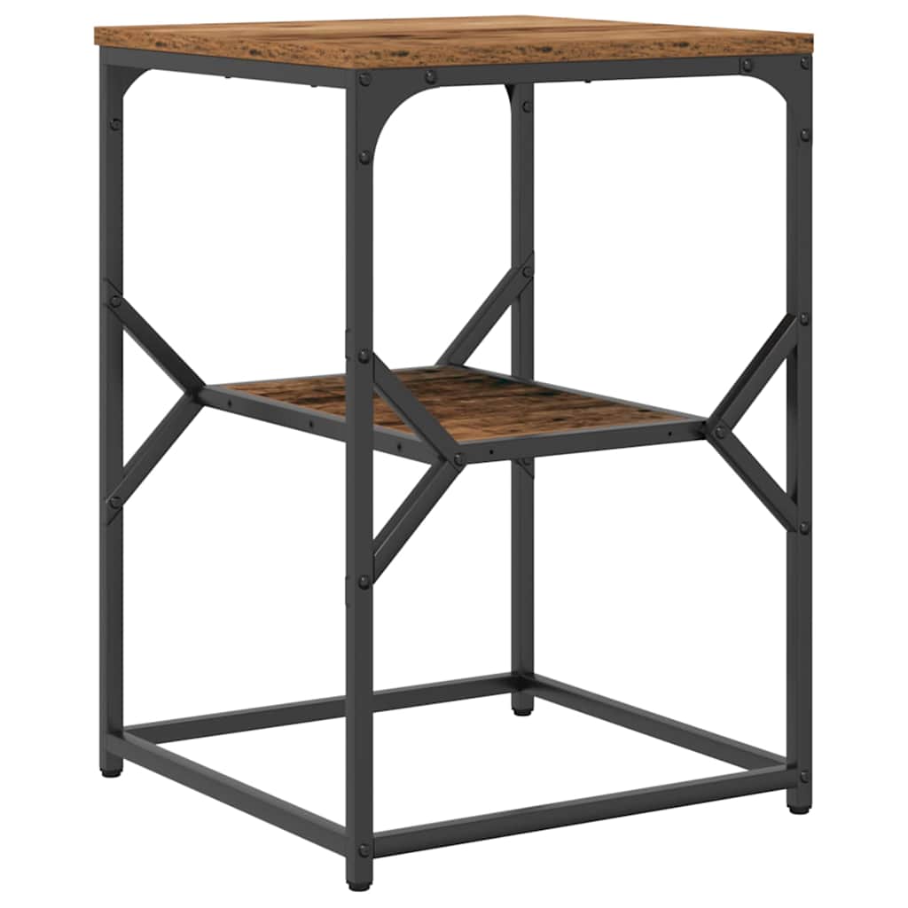 Tavolo laterale Legno vecchio 41 x 40 x 60 cm