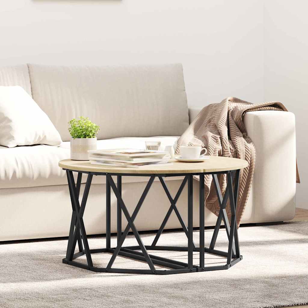 Tavolino da salotto Rovere Sonoma 80 x 80 x 42 cm