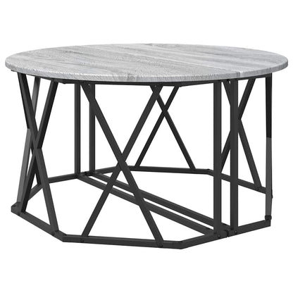 Tavolino da salotto Grigio Sonoma 80 x 80 x 42 cm