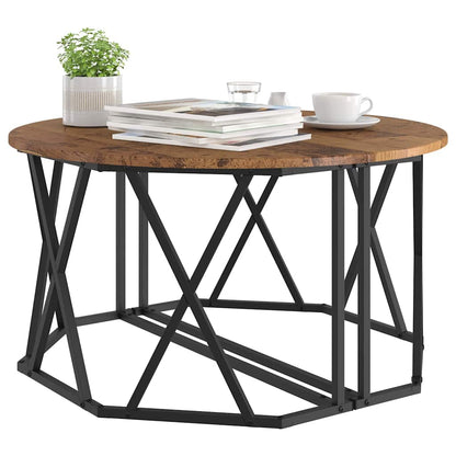 Tavolino da salotto Legno vecchio 80 x 80 x 42 cm