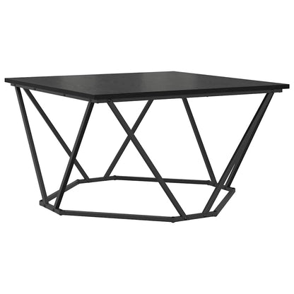 Tavolino da salotto Rovere Nero 80 x 80 x 45 cm
