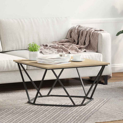 Tavolino da salotto Rovere Sonoma 80 x 80 x 45 cm
