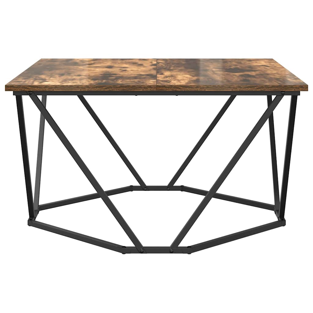 Tavolino da salotto Rovere fumÃ© 80 x 80 x 45 cm