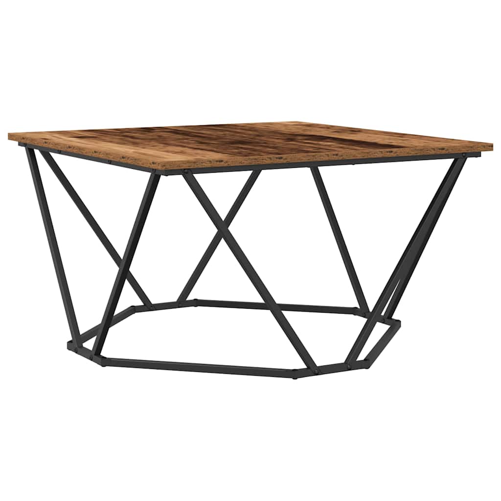 Tavolino da salotto Legno vecchio 80 x 80 x 45 cm