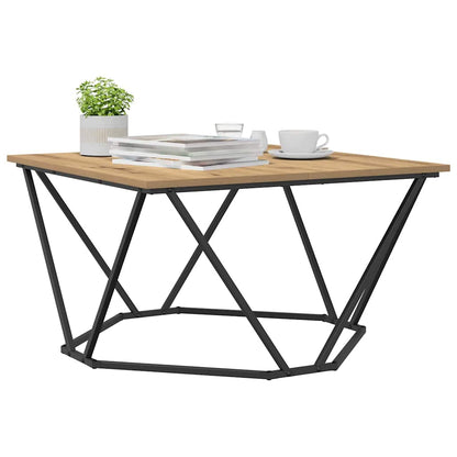 Tavolino da salotto Rovere Artigianale 80 x 80 x 45 cm