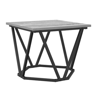 Tavolino da salotto 3 pcs Grigio Sonoma