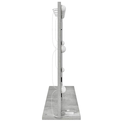 Specchio da VanitÃ  Rettangolare Grigio cemento 80 x 55 x 18 cm