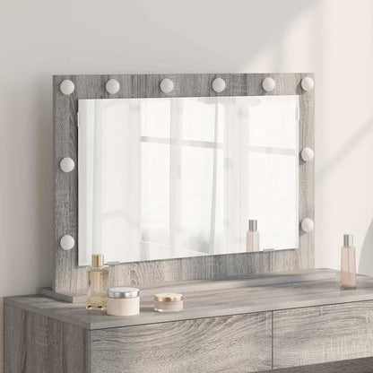 Specchio da VanitÃ  Rettangolare Grigio Sonoma 80 x 55 x 18 cm