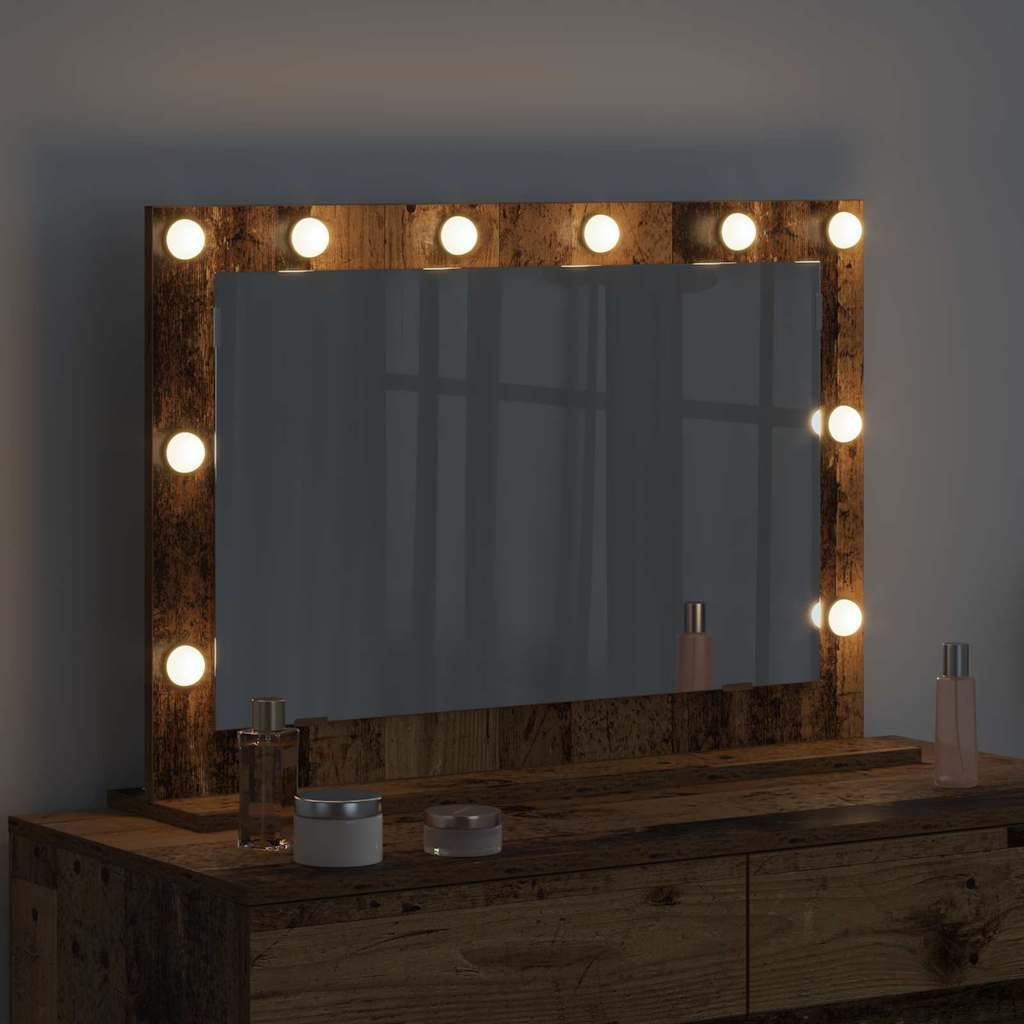 Specchio da VanitÃ  Rettangolare Legno vecchio 80 x 55 x 18 cm