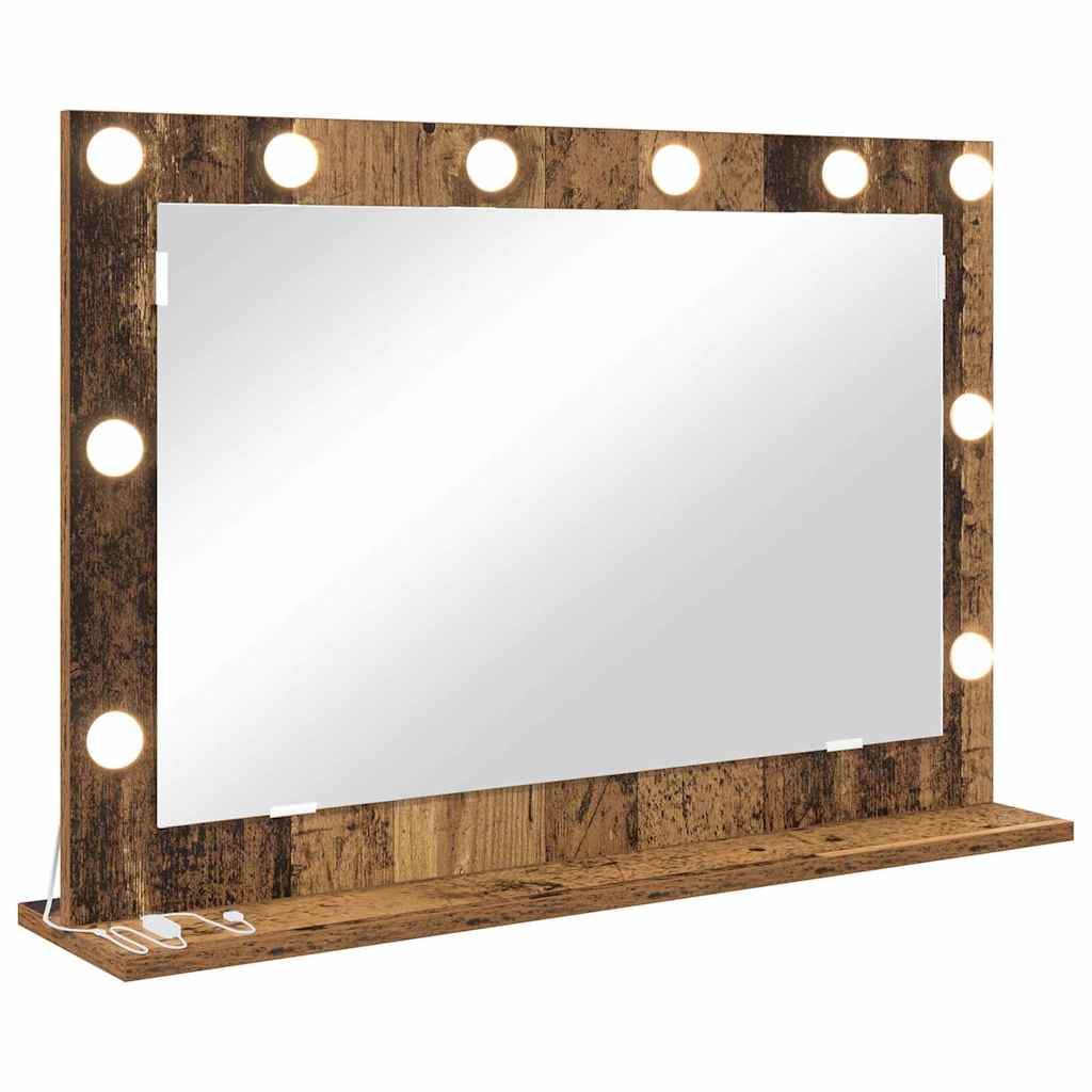 Specchio da VanitÃ  Rettangolare Legno vecchio 80 x 55 x 18 cm