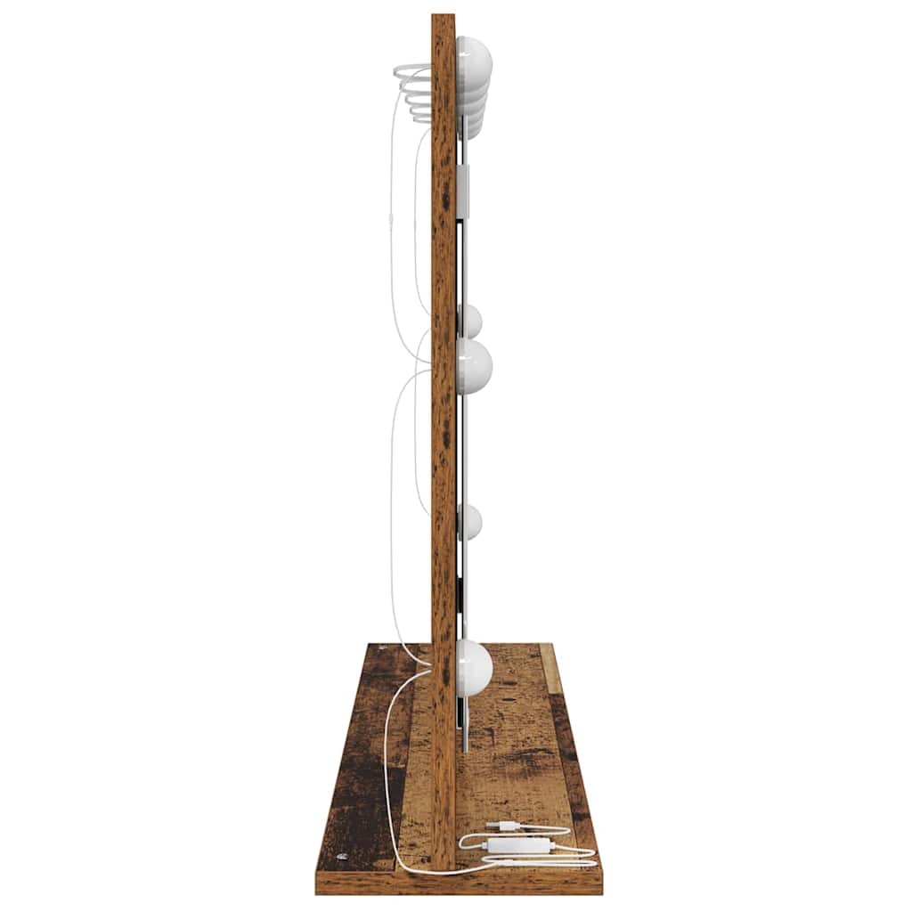 Specchio da VanitÃ  Rettangolare Legno vecchio 80 x 55 x 18 cm