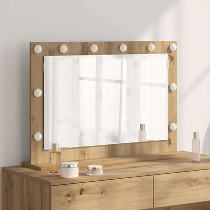 Specchio da VanitÃ  Rovere artigianale 80 x 55 x 18 cm