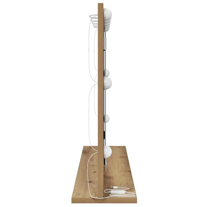 Specchio da VanitÃ  Rovere artigianale 80 x 55 x 18 cm