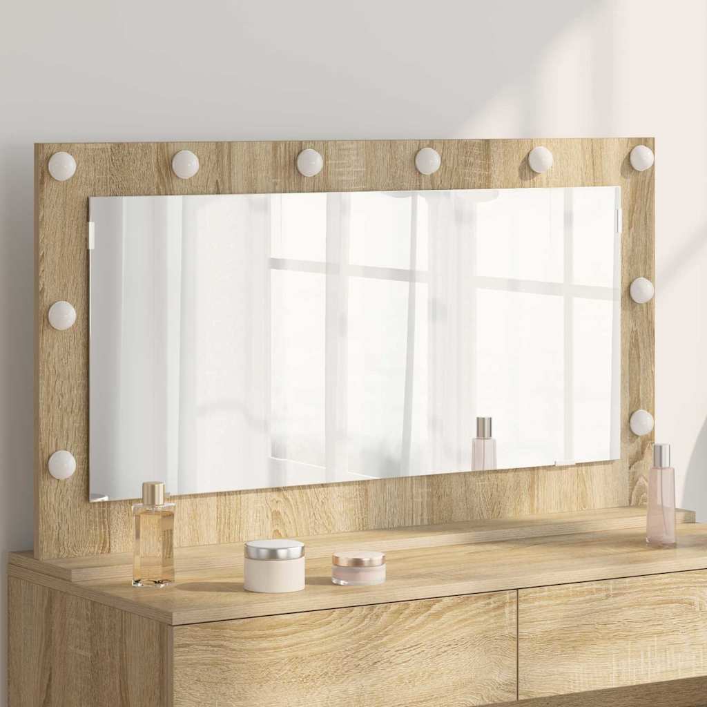 Specchio da VanitÃ  Rettangolare Rovere Sonoma 100 x 55 x 18 cm