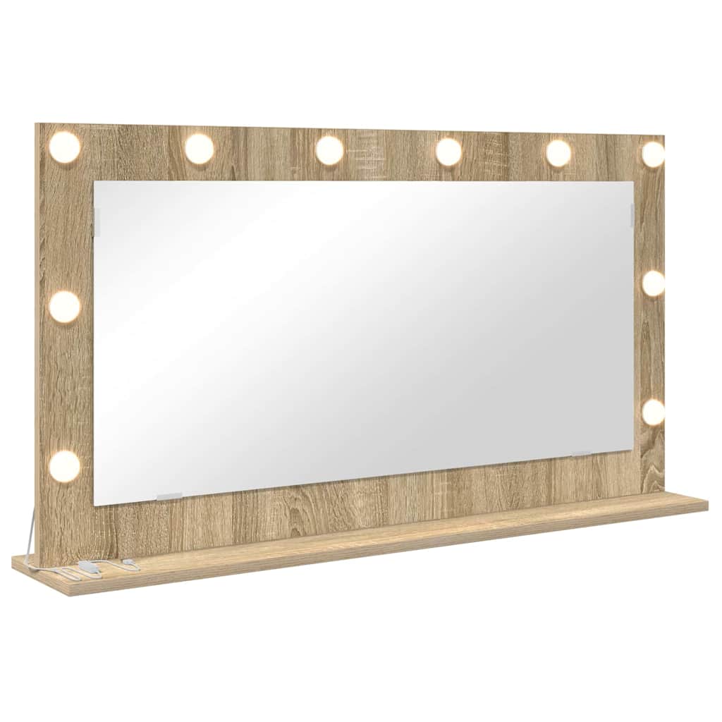 Specchio da VanitÃ  Rettangolare Rovere Sonoma 100 x 55 x 18 cm