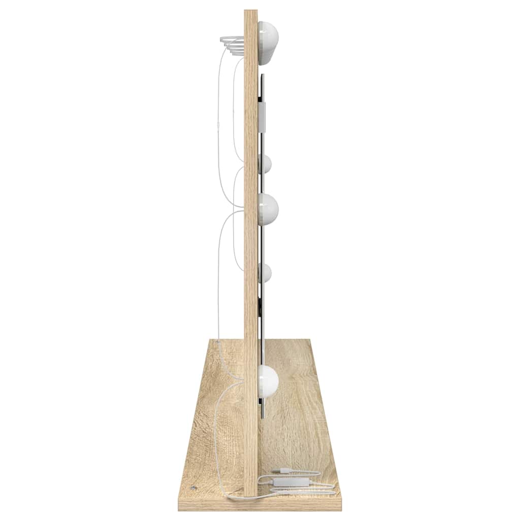 Specchio da VanitÃ  Rettangolare Rovere Sonoma 100 x 55 x 18 cm