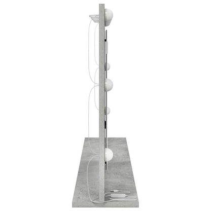 Specchio da VanitÃ  Rettangolare Grigio cemento 100 x 55 x 18 cm