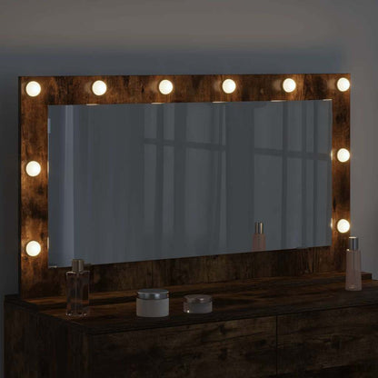 Specchio da VanitÃ  Rettangolare Rovere fumÃ© 100 x 55 x 18 cm
