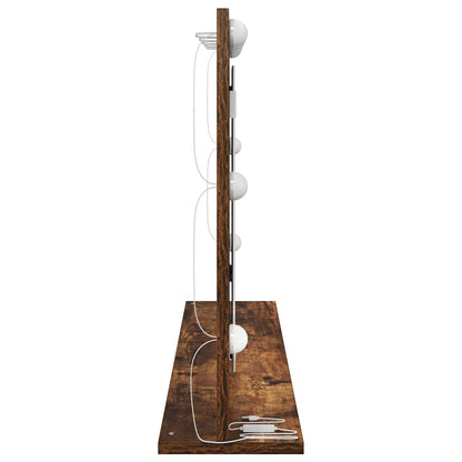 Specchio da VanitÃ  Rettangolare Rovere fumÃ© 100 x 55 x 18 cm