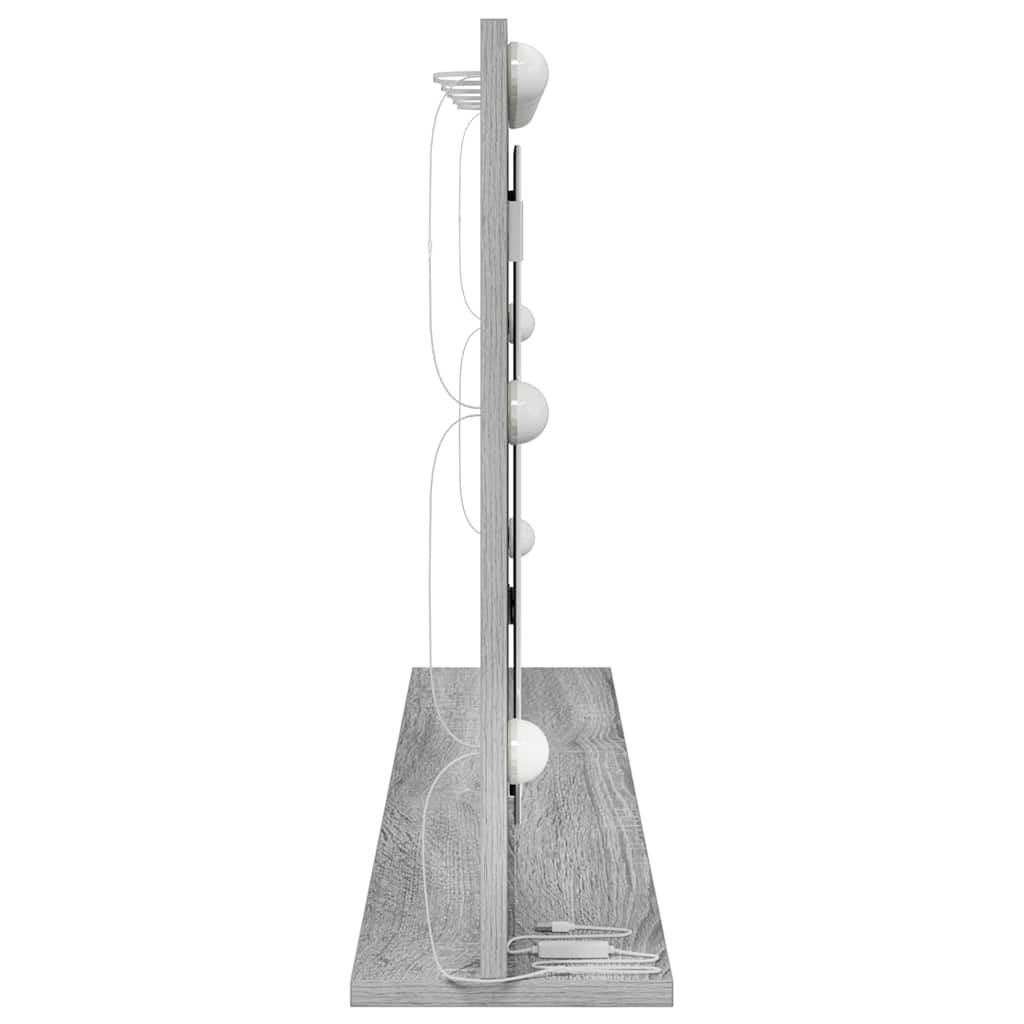 Specchio da VanitÃ  Rettangolare Grigio Sonoma 100 x 55 x 18 cm
