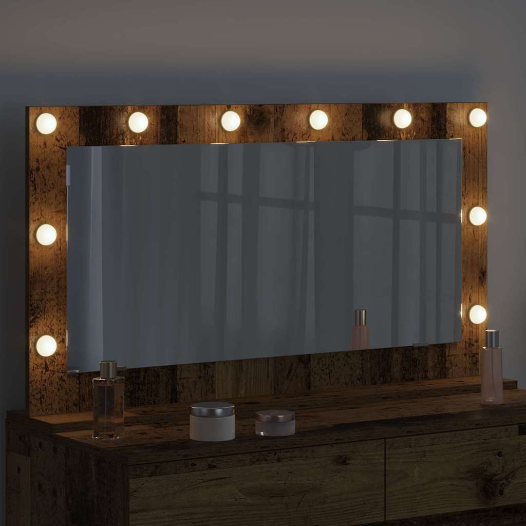 Specchio da VanitÃ  Rettangolare Legno vecchio 100 x 55 x 18 cm