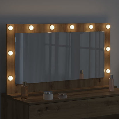 Specchio da VanitÃ  Rovere artigianale 100 x 55 x 18 cm