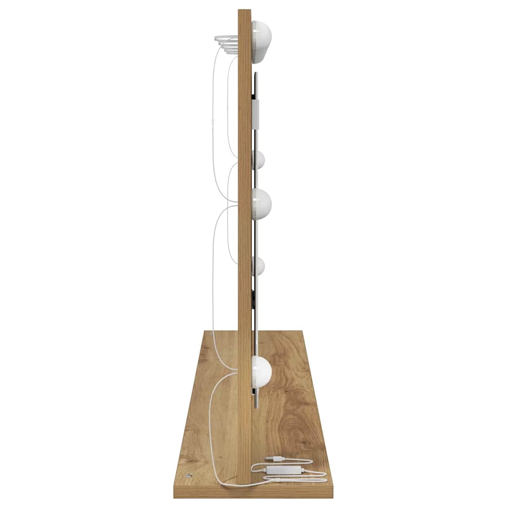 Specchio da VanitÃ  Rovere artigianale 100 x 55 x 18 cm