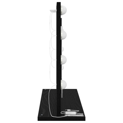 Specchio da VanitÃ  Rettangolare Rovere Nero 60 x 45 x 18 cm