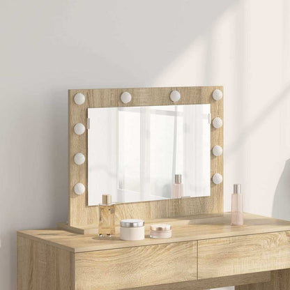 Specchio da VanitÃ  Rettangolare Rovere Sonoma 60 x 45 x 18 cm