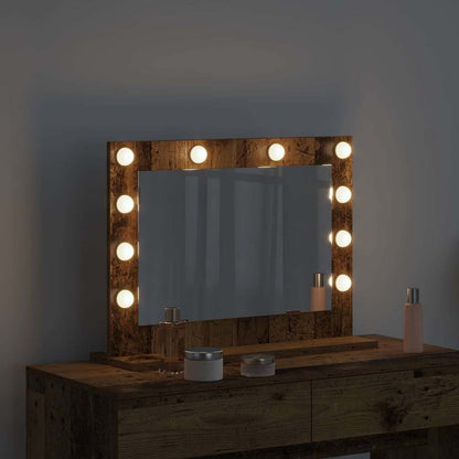 Specchio da VanitÃ  Rettangolare Legno vecchio 60 x 45 x 18 cm