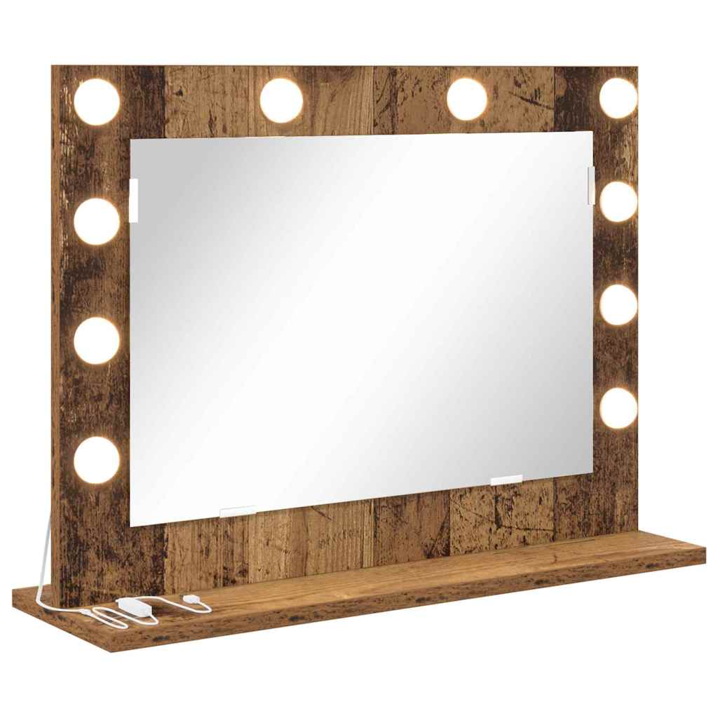 Specchio da VanitÃ  Rettangolare Legno vecchio 60 x 45 x 18 cm