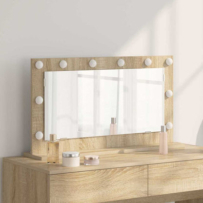 Specchio da VanitÃ  Rettangolare Rovere Sonoma 80 x 45 x 18 cm