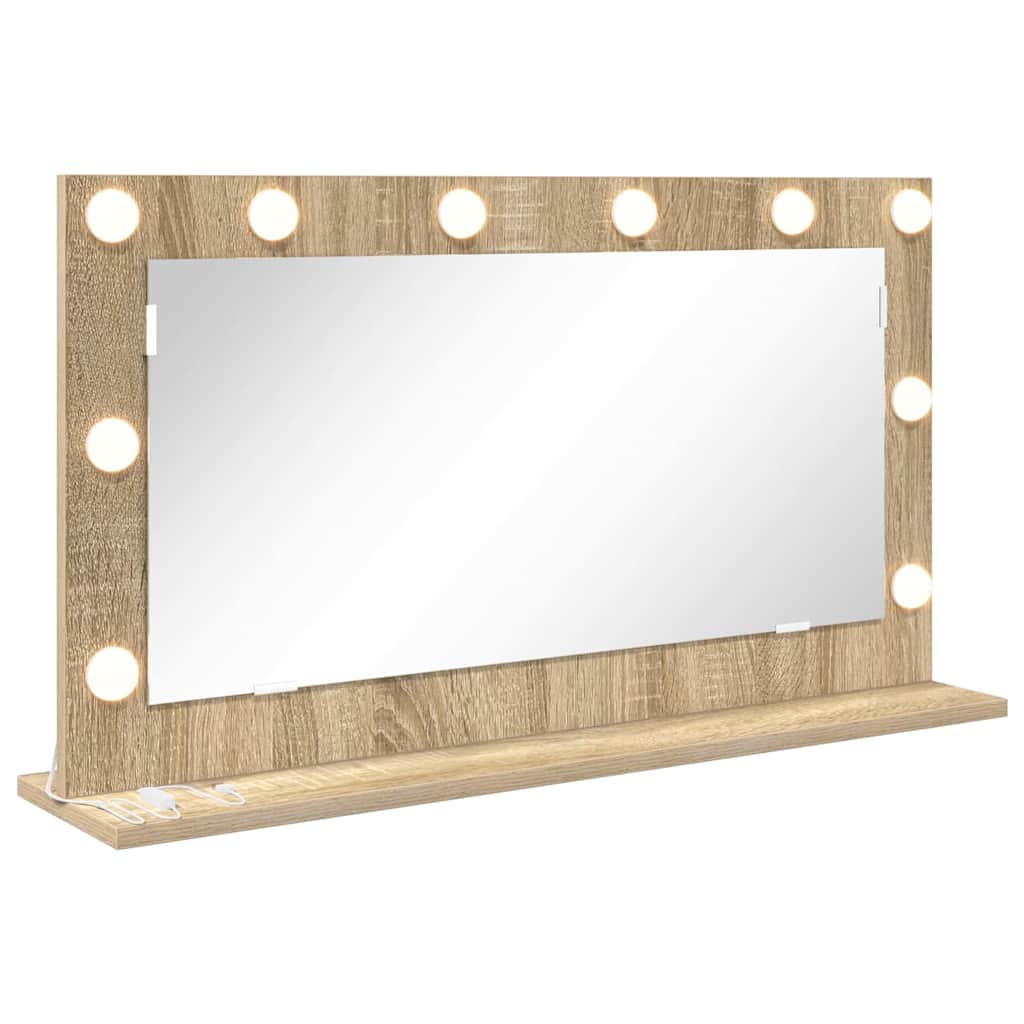 Specchio da VanitÃ  Rettangolare Rovere Sonoma 80 x 45 x 18 cm