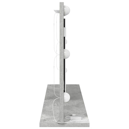 Specchio da VanitÃ  Rettangolare Grigio cemento 80 x 45 x 18 cm