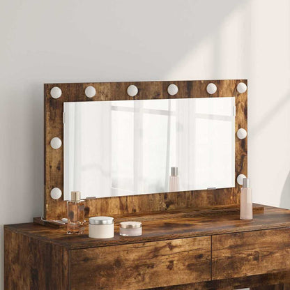 Specchio da VanitÃ  Rettangolare Rovere fumÃ© 80 x 45 x 18 cm