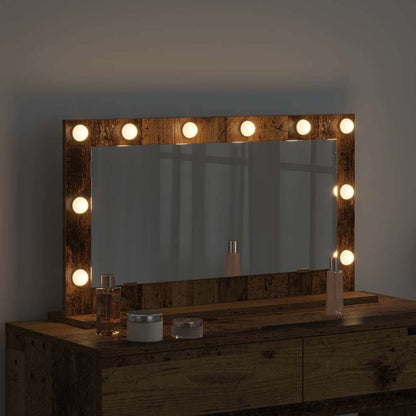 Specchio da VanitÃ  Rettangolare Legno vecchio 80 x 45 x 18 cm