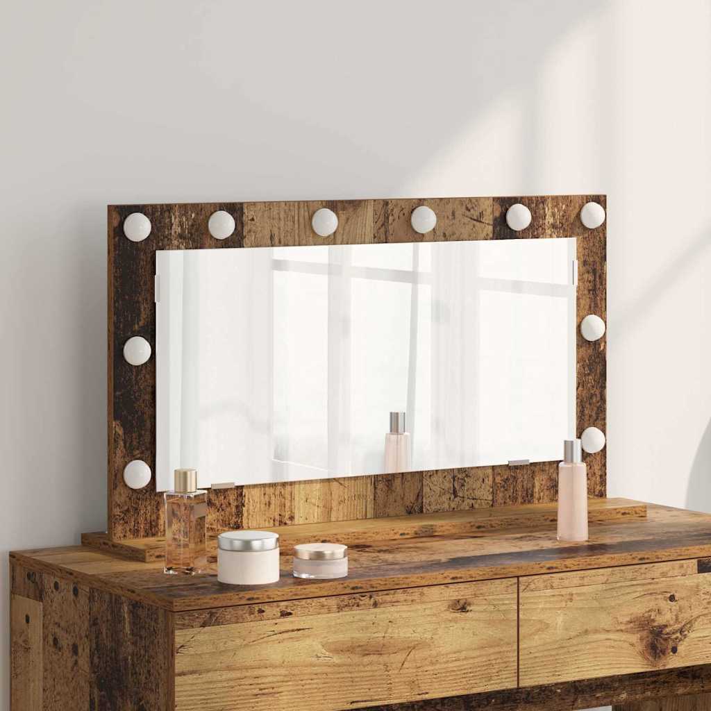 Specchio da VanitÃ  Rettangolare Legno vecchio 80 x 45 x 18 cm