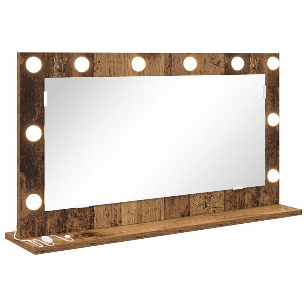 Specchio da VanitÃ  Rettangolare Legno vecchio 80 x 45 x 18 cm
