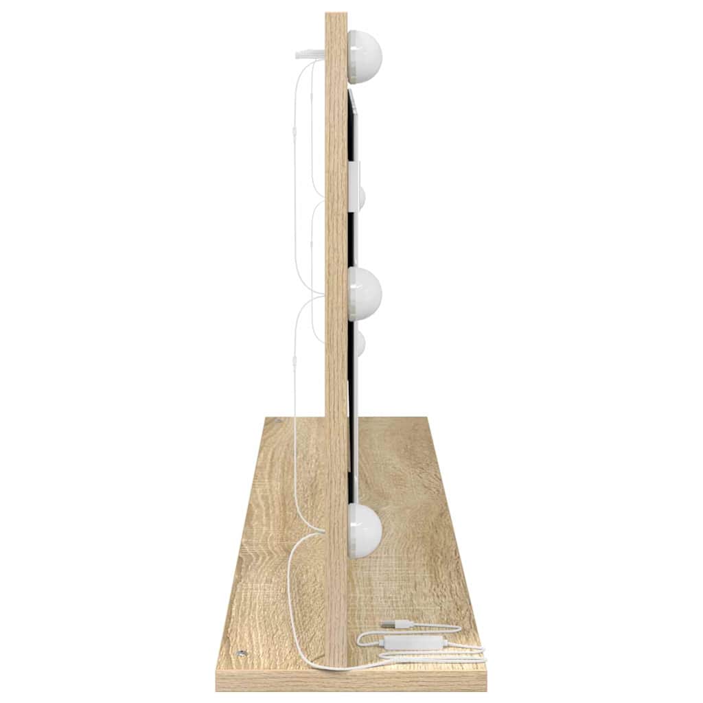 Specchio da VanitÃ  Rettangolare Rovere Sonoma 100 x 45 x 18 cm