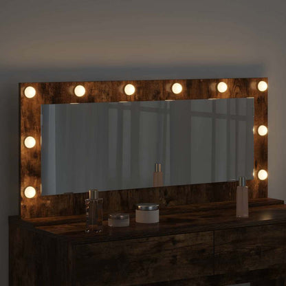 Specchio da VanitÃ  Rettangolare Rovere fumÃ© 100 x 45 x 18 cm