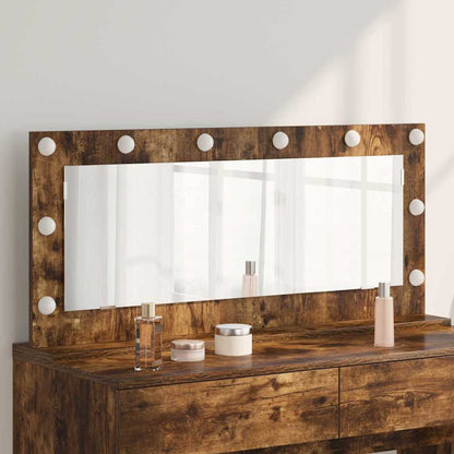 Specchio da VanitÃ  Rettangolare Rovere fumÃ© 100 x 45 x 18 cm
