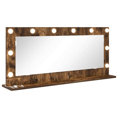 Specchio da VanitÃ  Rettangolare Rovere fumÃ© 100 x 45 x 18 cm